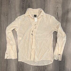 Vintage Jean Paul Gaultier FEMME Cream Blouse